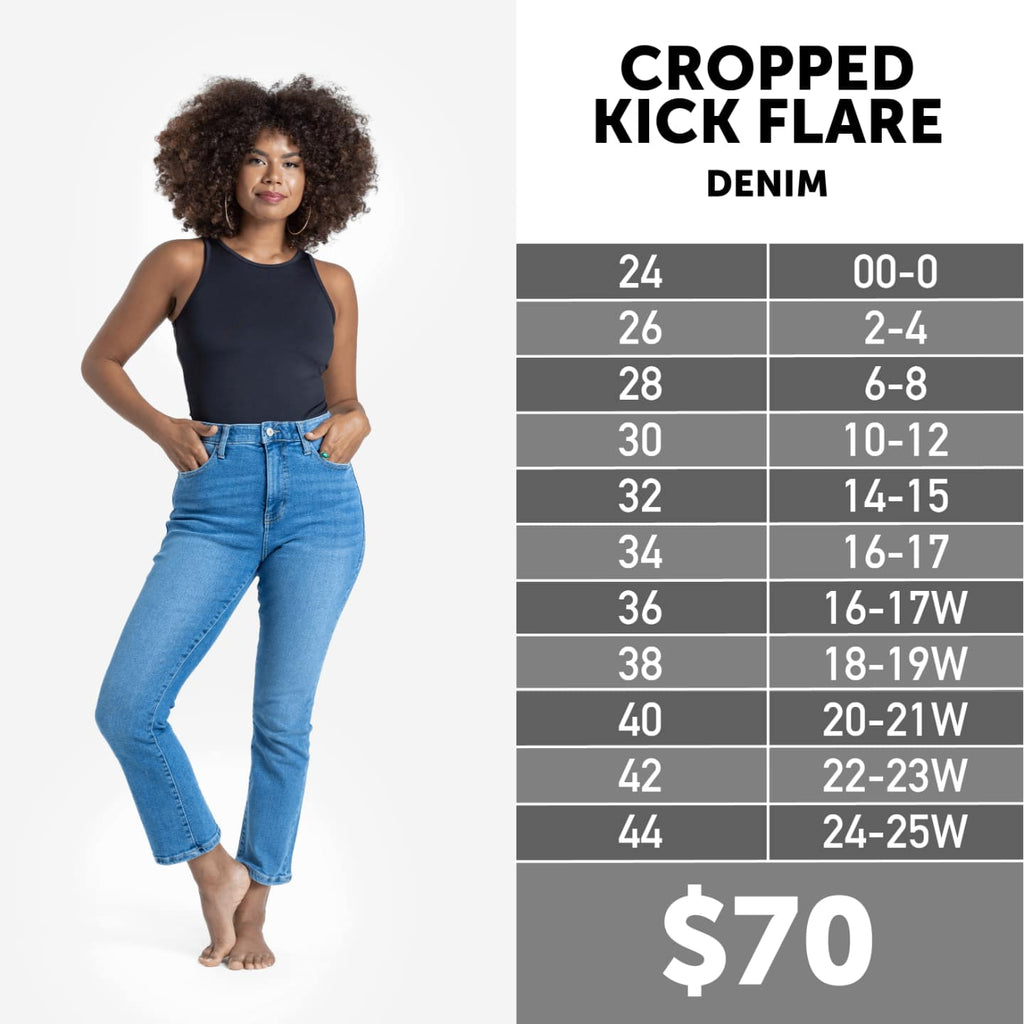 Denim Kickflare