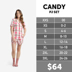 Candy Short Sleeve PJ Set