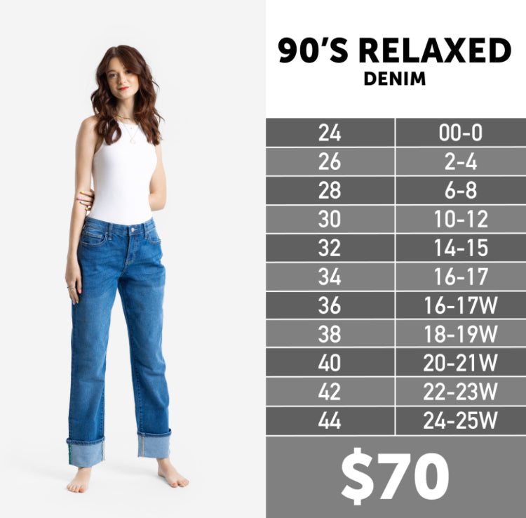 Relaxed Denim - 90's