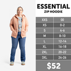 Essential Zip-Up Hoodie