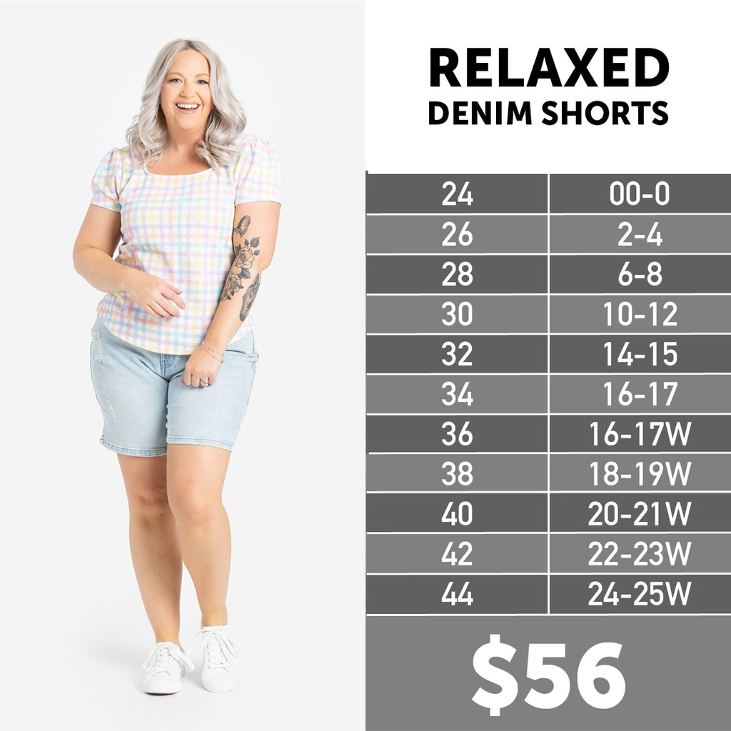 Relaxed Denim Shorts