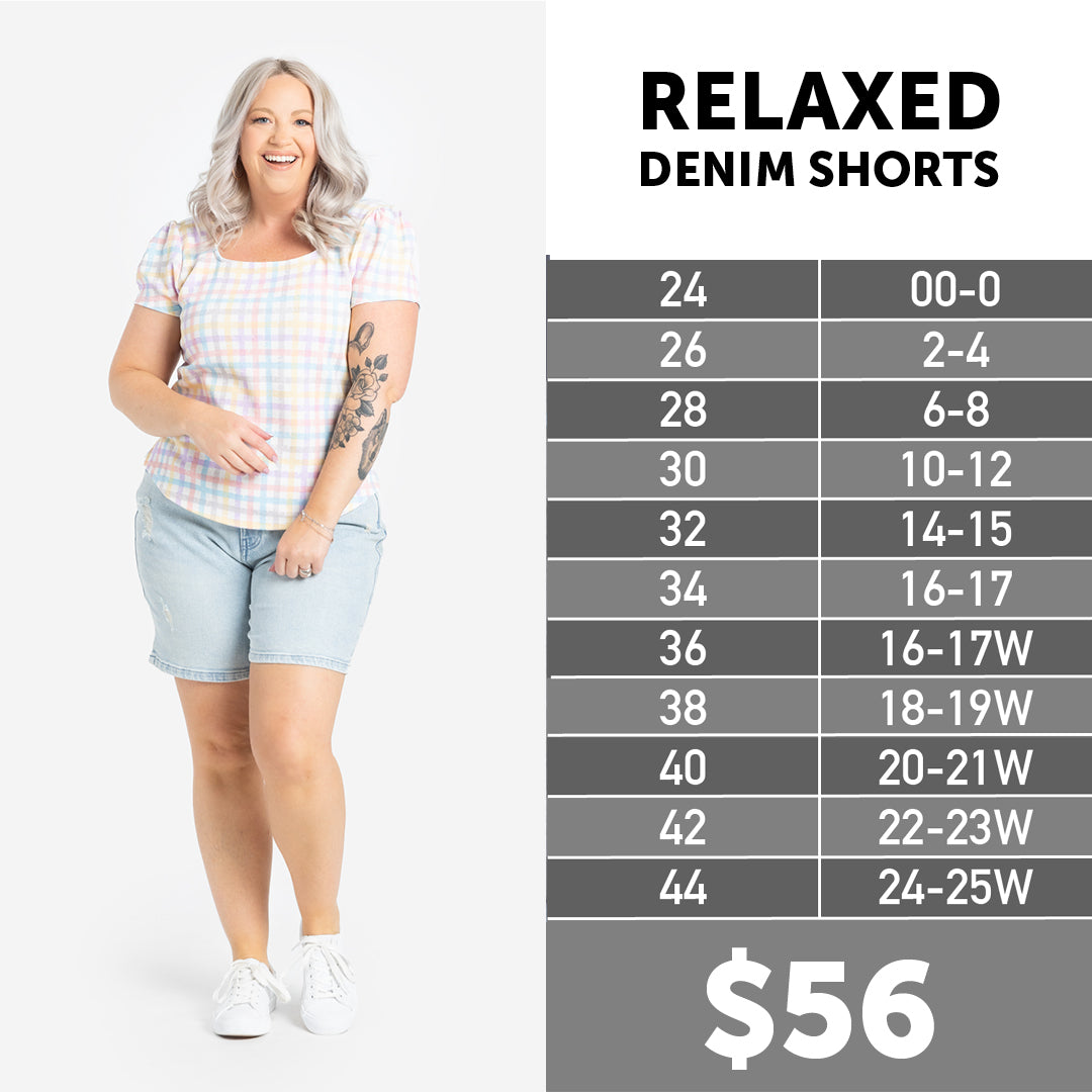 Relaxed Denim Shorts